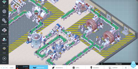 Big Pharma assembly line