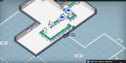 Big Pharma simple production line