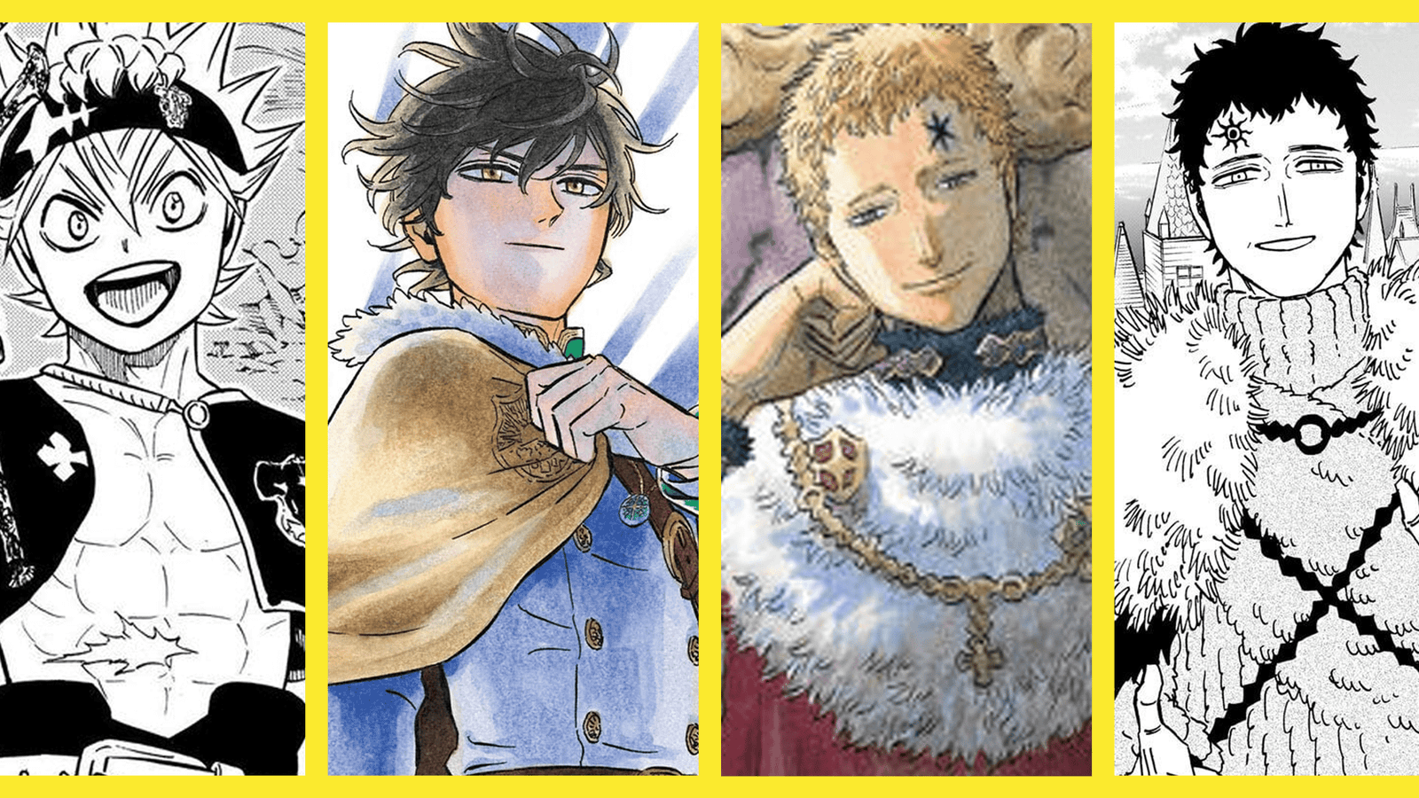 Black Clover Duality Asta Yuno Julius Lucius