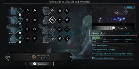 Blazing Fist ability in Ender Magnolia Bloom in the Mist