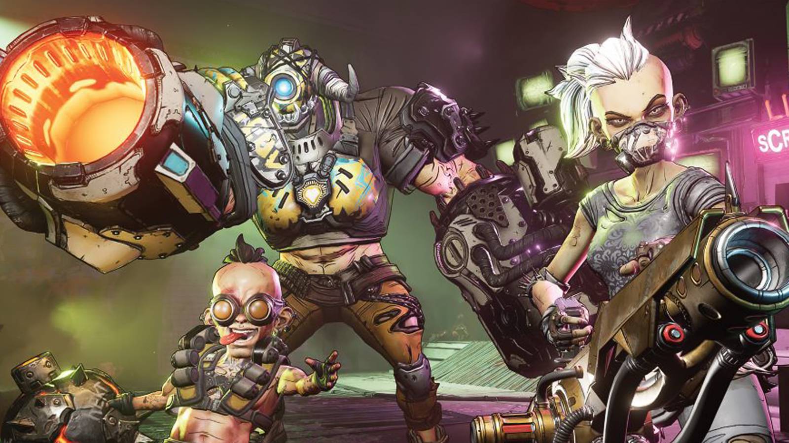 Borderlands 3 characters ready for combat promo gameplay screenshot