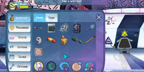 BROK the InvestiGator inventory