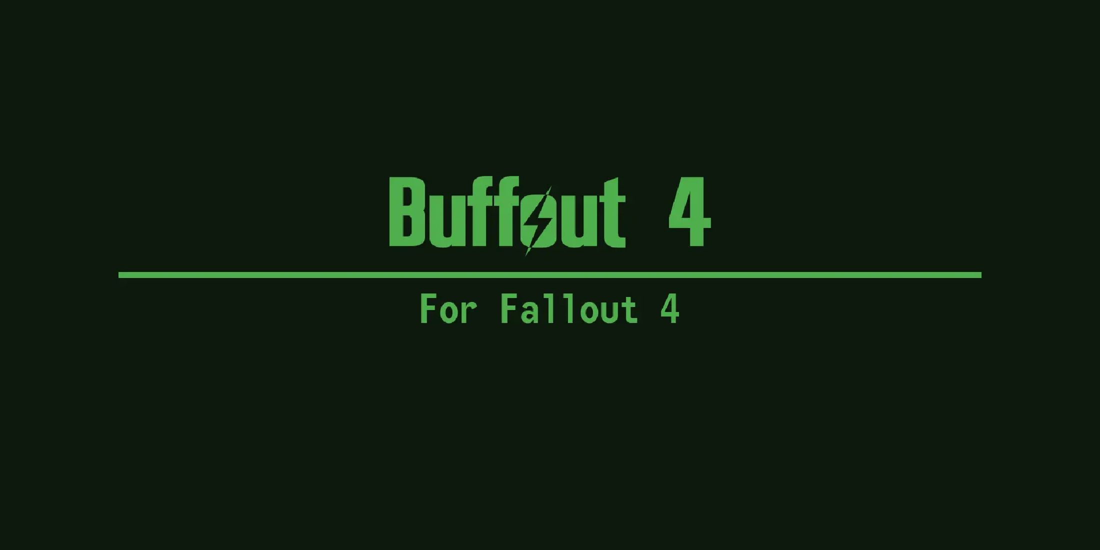 Buffout 4 Mod for Fallout 4