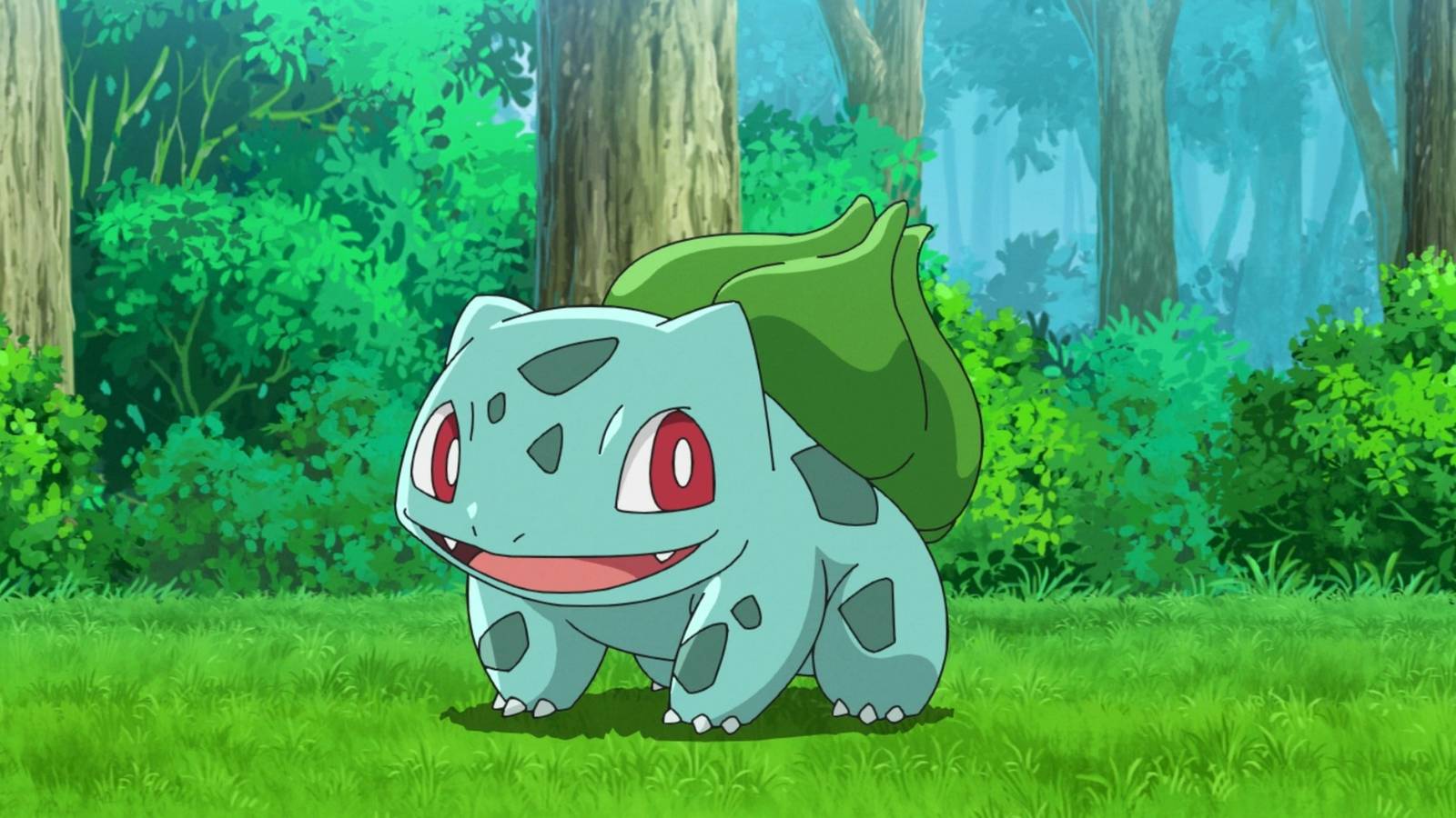 Pokemon wood carvings Bulbasaur and Grimer