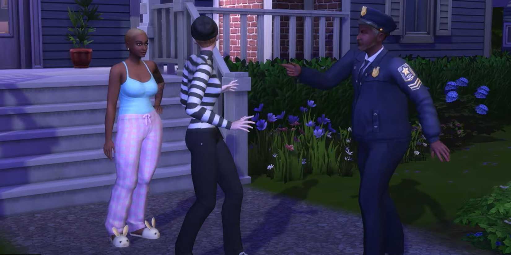 burglar the sims 4
