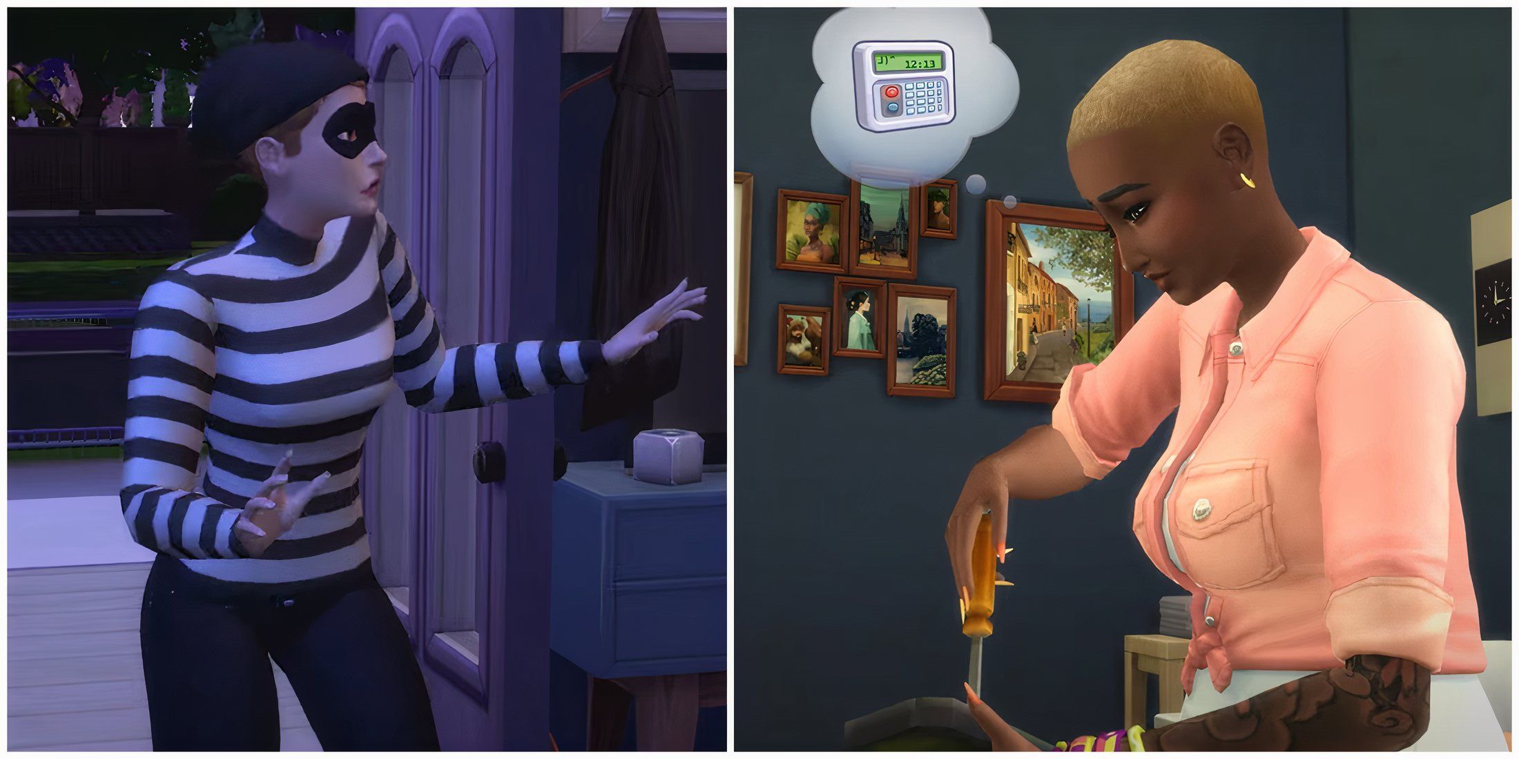 burglar update sims 4