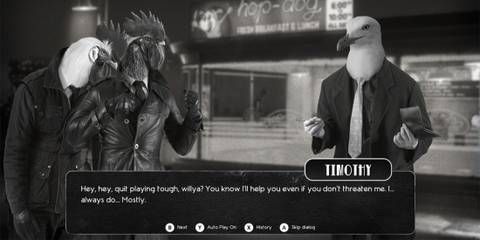 Chicken Police - Paint it RED! Timothy the reporter