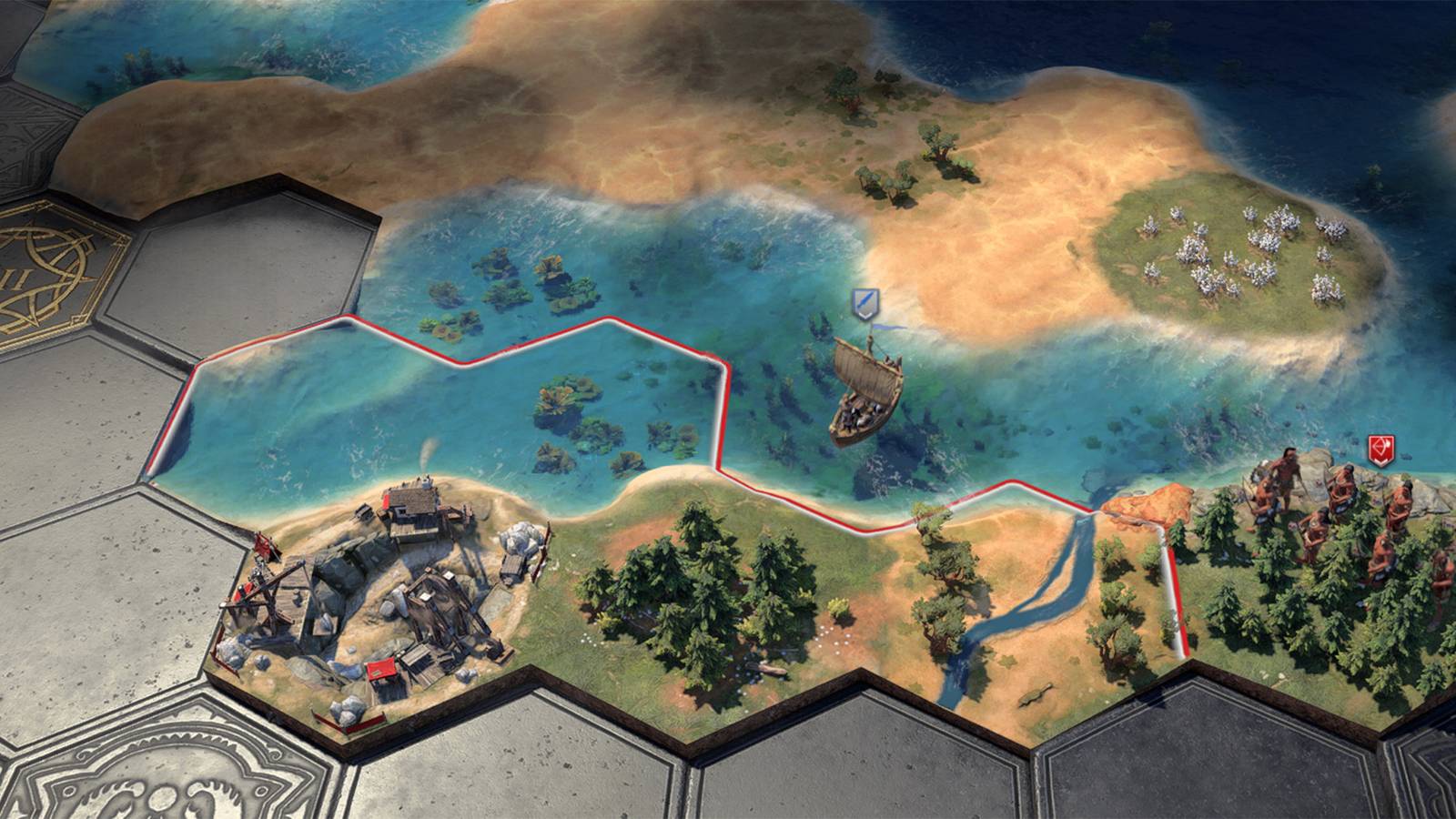 Civ 7 ship approaching borders