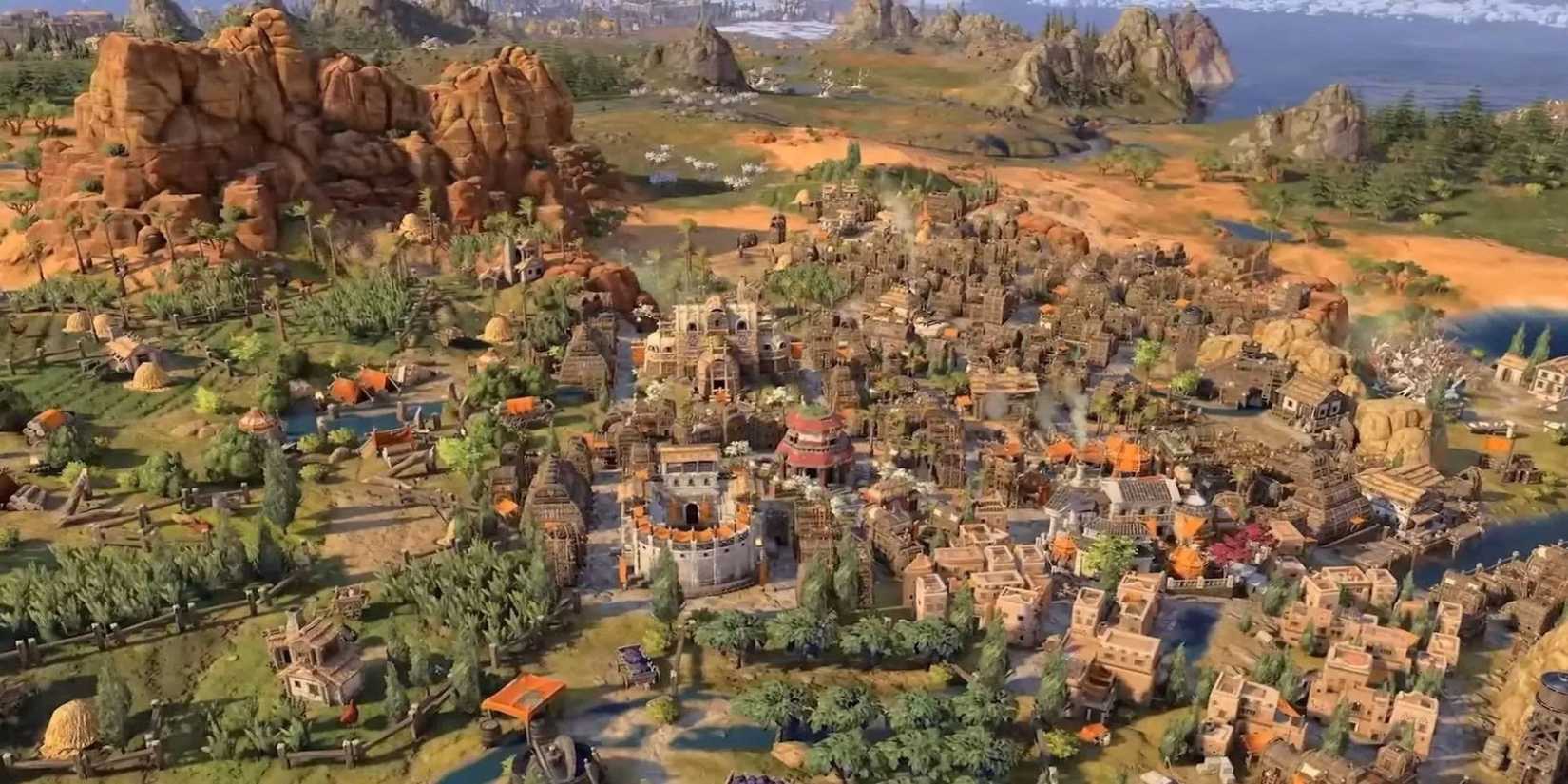 A gameplay image from Civ 7