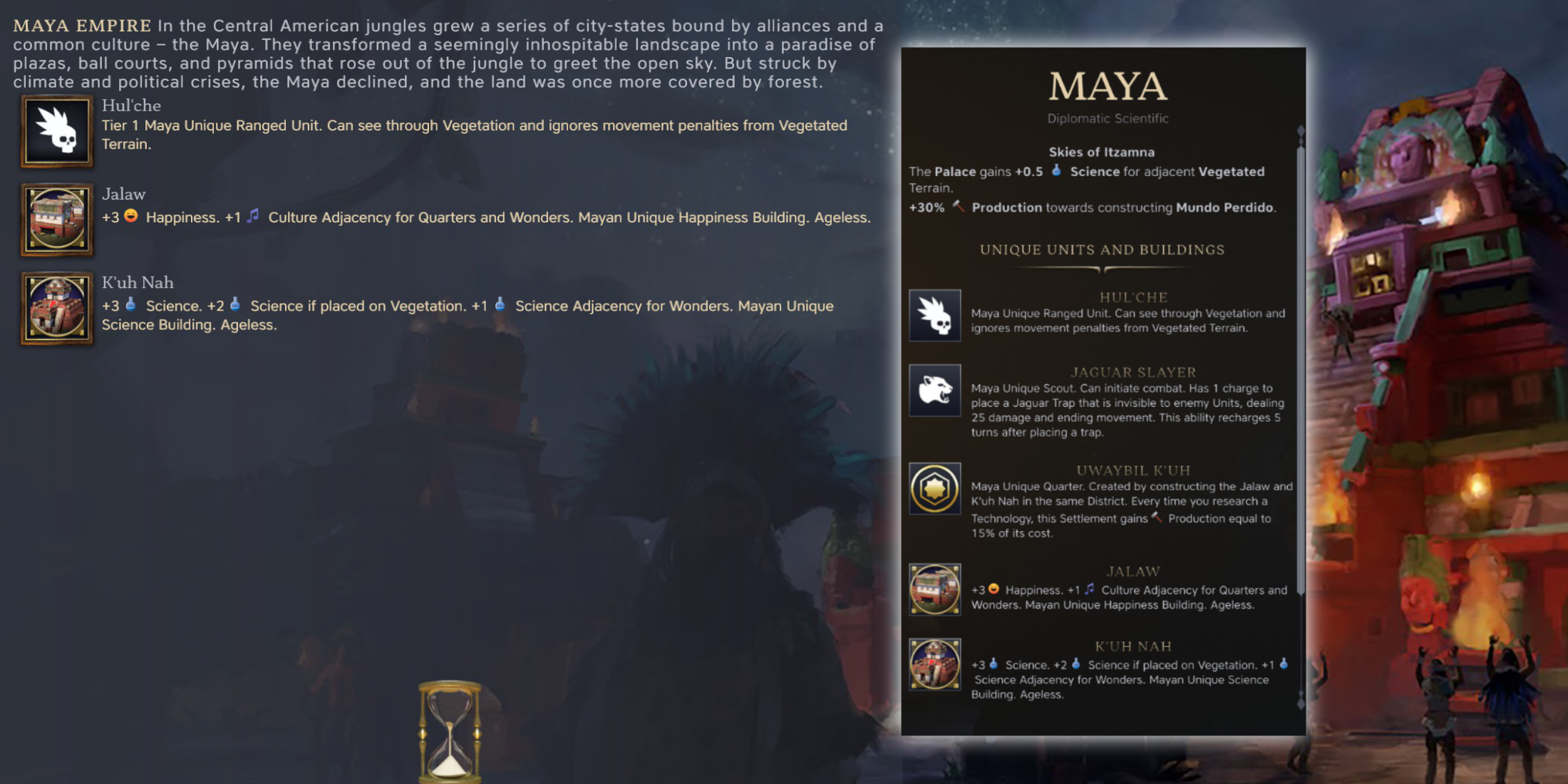 Civilization 7 Maya Civ Guide Antiquity Mayans Tips Civ 7 Maya Civ Screen