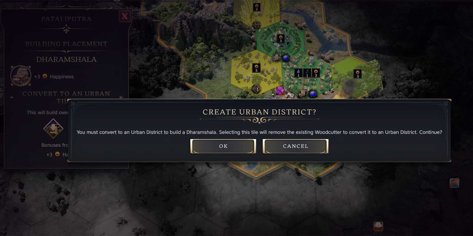 Civ 7 How to Create an Urban District