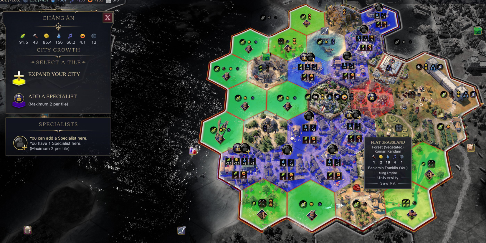 Civilization VII Ben Franklin Leader Guide Benjamin Franklin Walkthrough Civ 7 Science Specialists