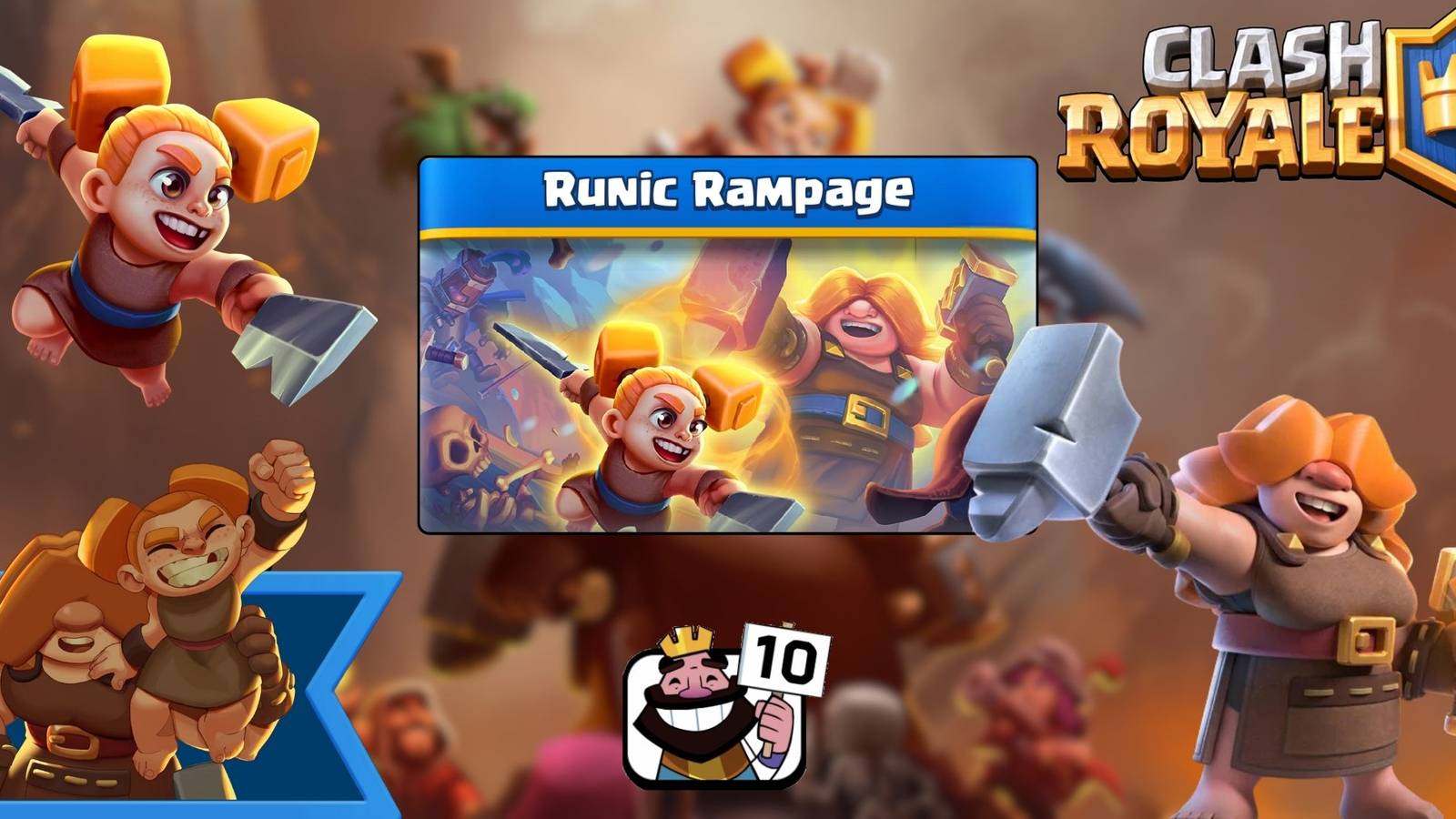 Runewing Decks Best Runic Rampage Decks In Clash Royale