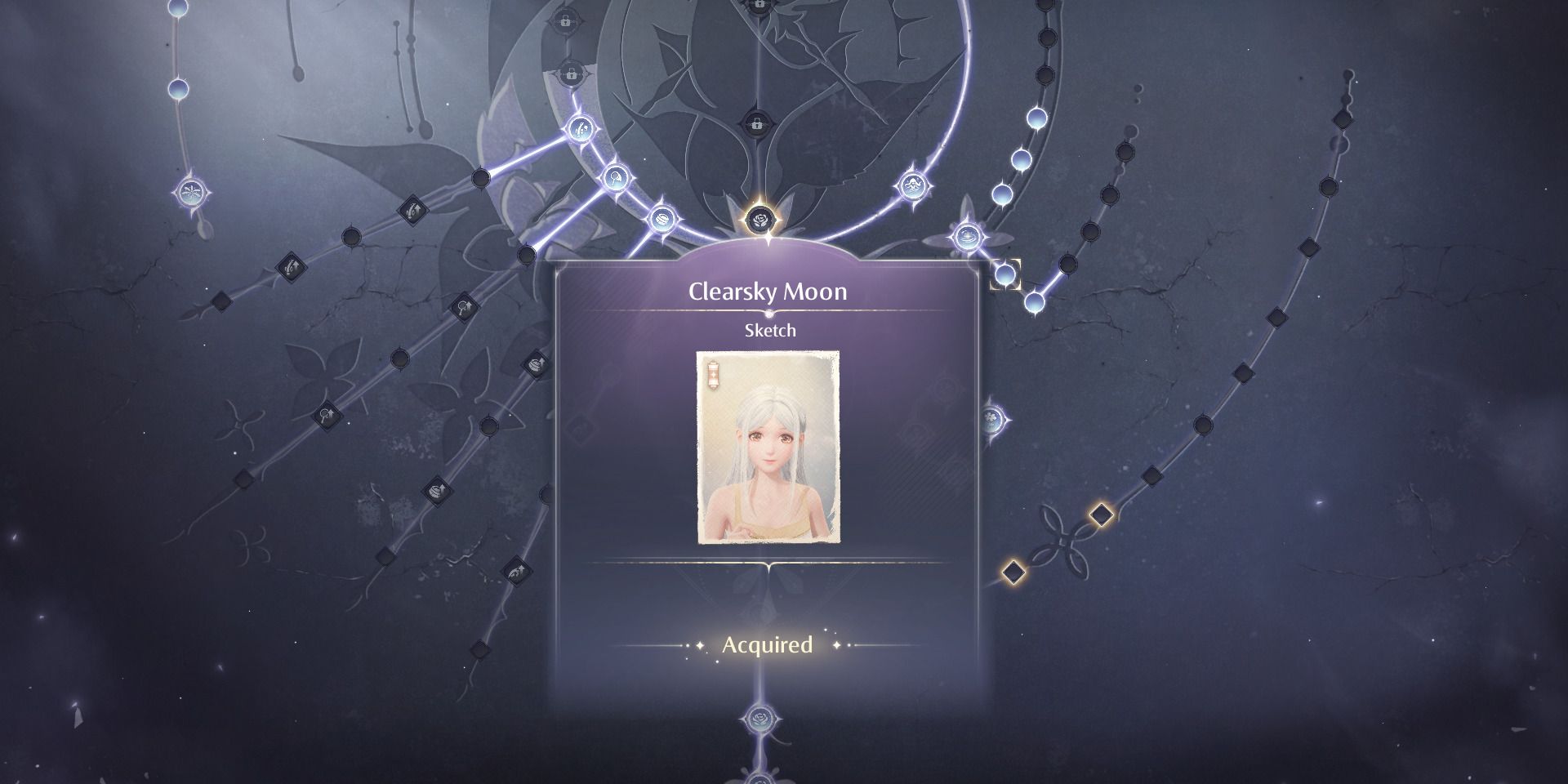 Image of Clearsky Moon hair in Infinity Nikki