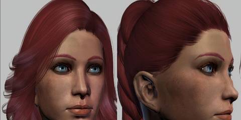 Colorful Hair mod for Dragon Age Origins