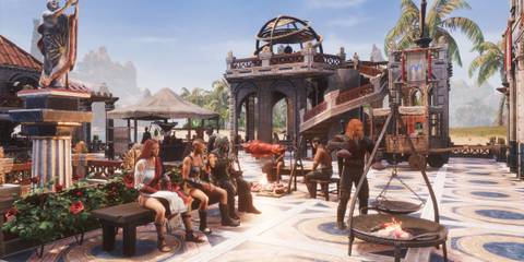 Conan Exiles living settlement