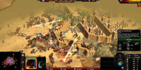 Conan Unconquered large horde in sandstorm