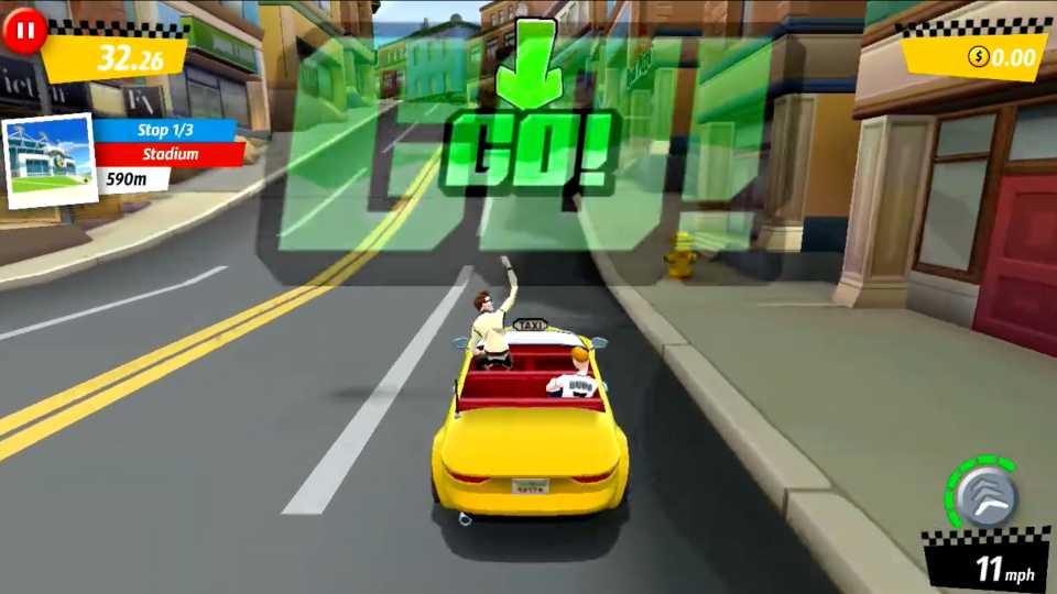 Crazy Taxi_ City Rush In Game Screenshot 4