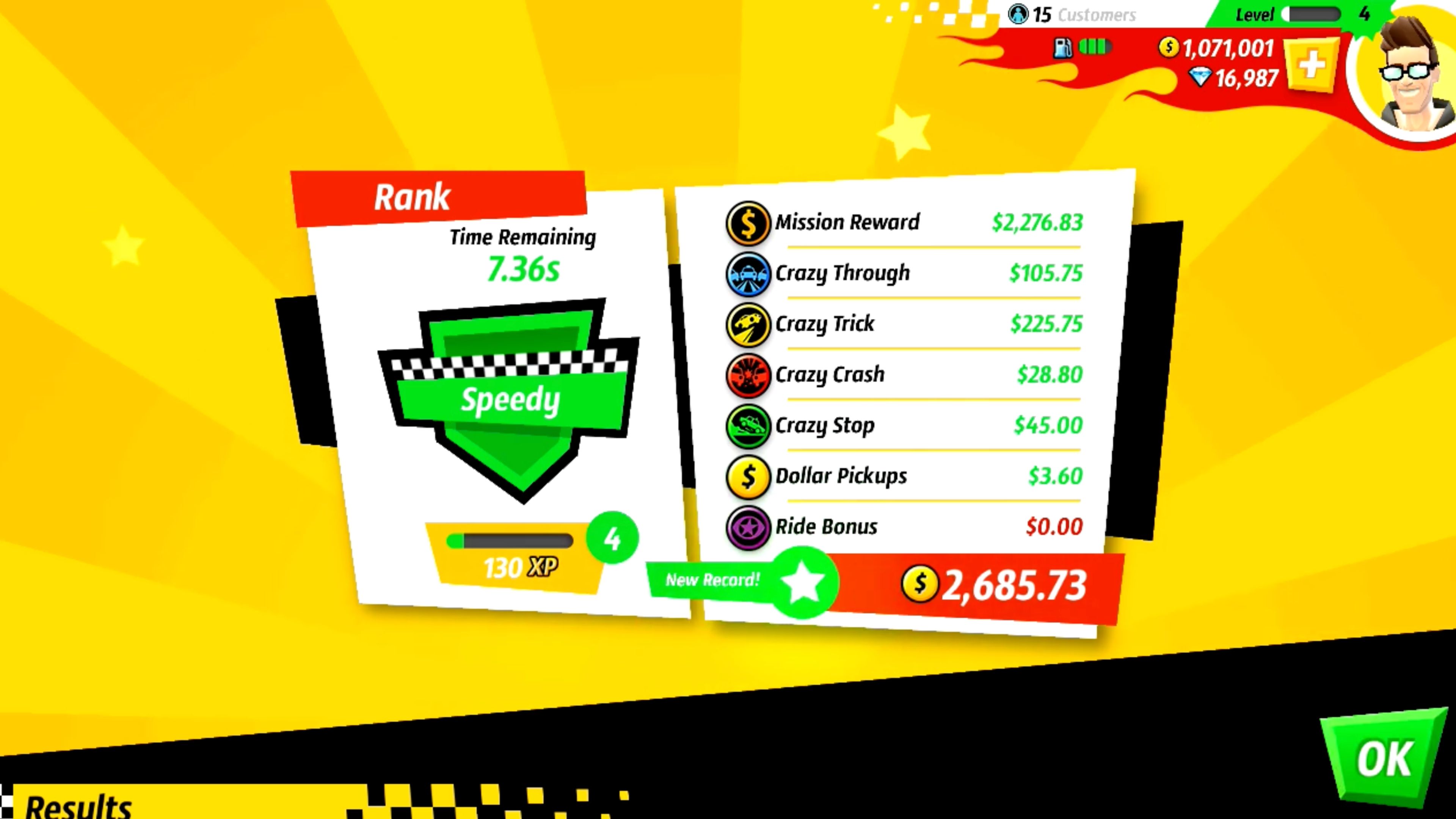 Crazy Taxi_ City Rush In Game Screenshot 6