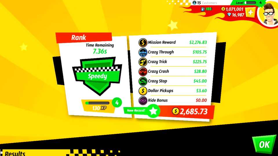 Crazy Taxi_ City Rush In Game Screenshot 6