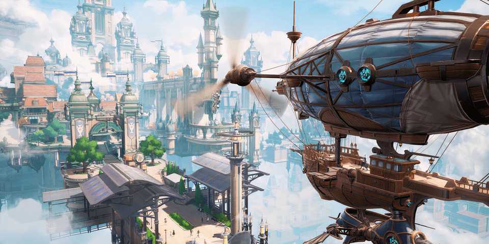 crystal of atlan steampunk world