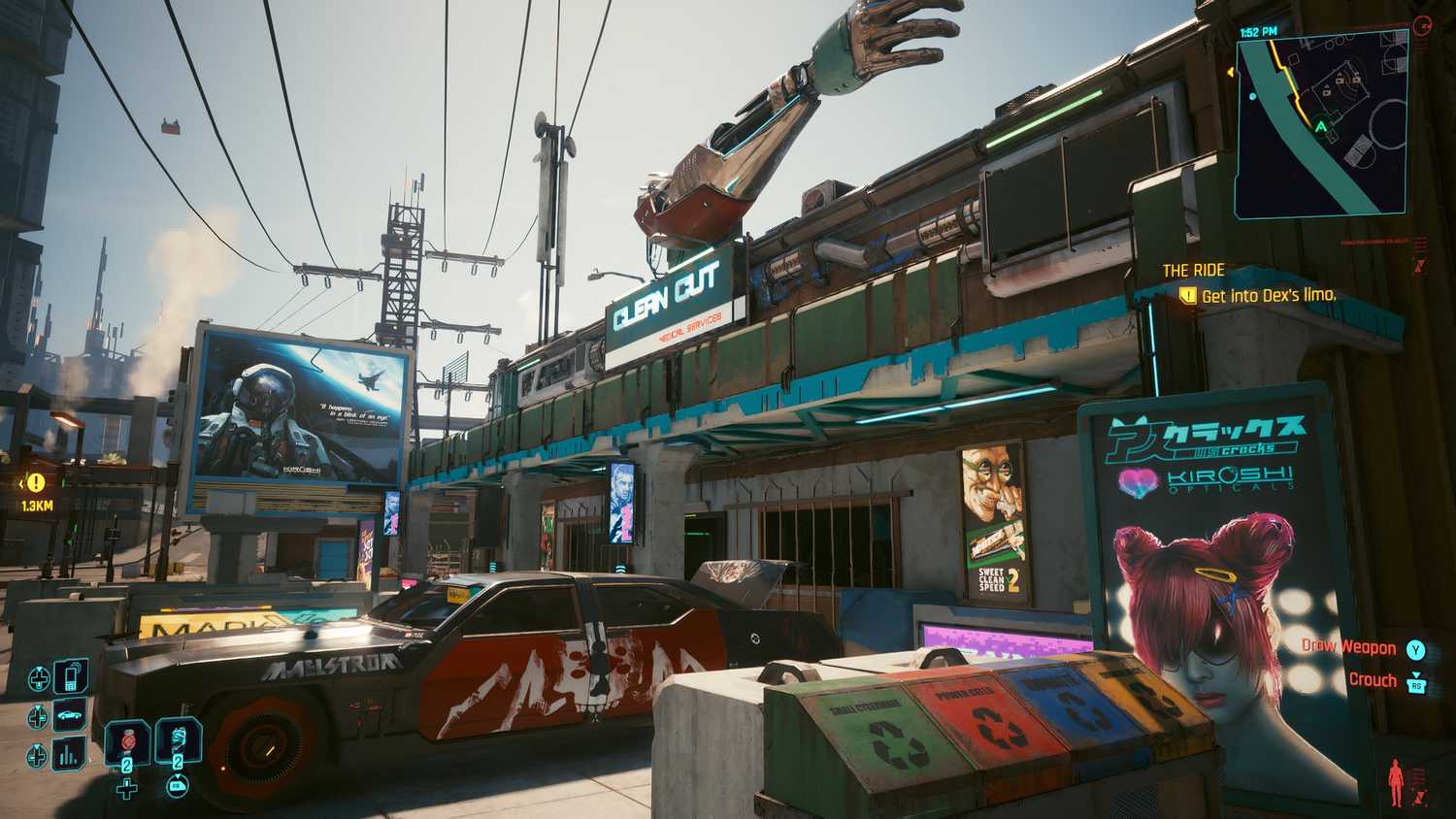 صورة من لعبة Cyberpunk 2077