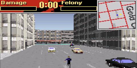 Player on-foot in Driver 2 Advance