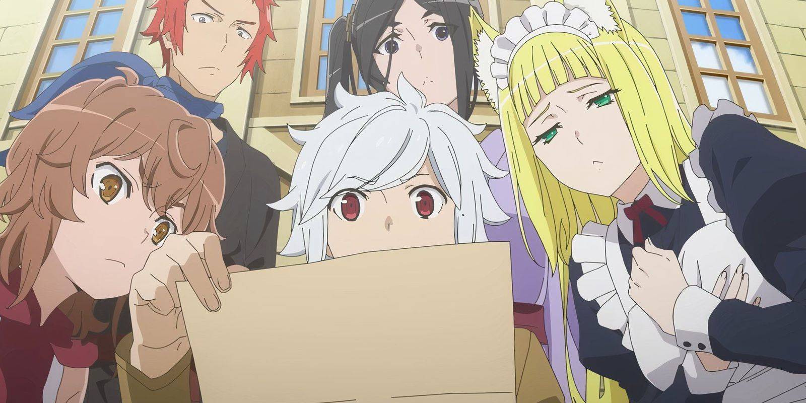 dannmachi scene anime