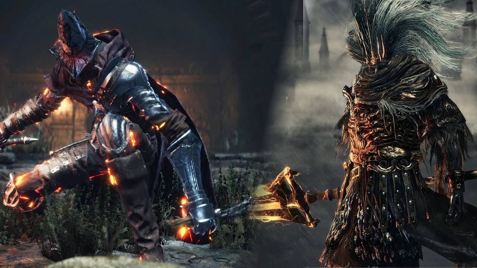 Featured image for Dark Souls 3 showcasing the Abyss Watcher and Nameless King