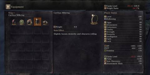 Dark Souls 3 - Carthus Milkring