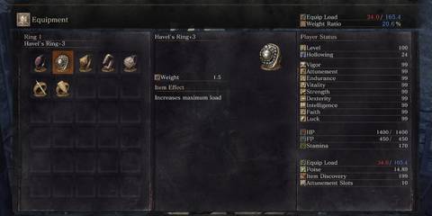 Dark Souls 3 - Havel's Ring