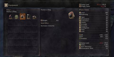 Dark Souls 3 - Hunter's Ring