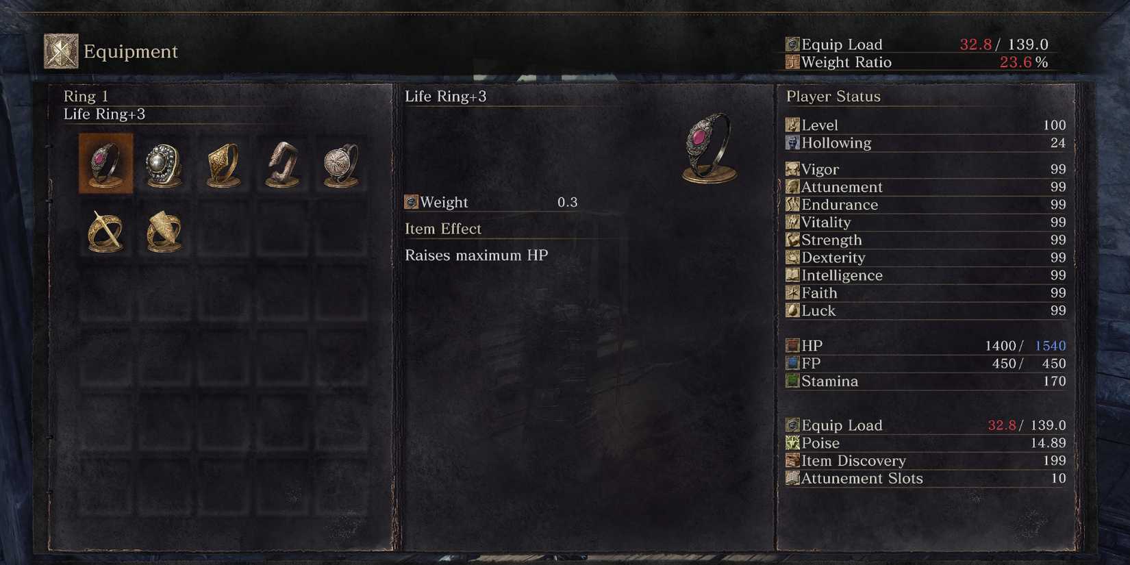 Dark Souls 3 - Life Ring