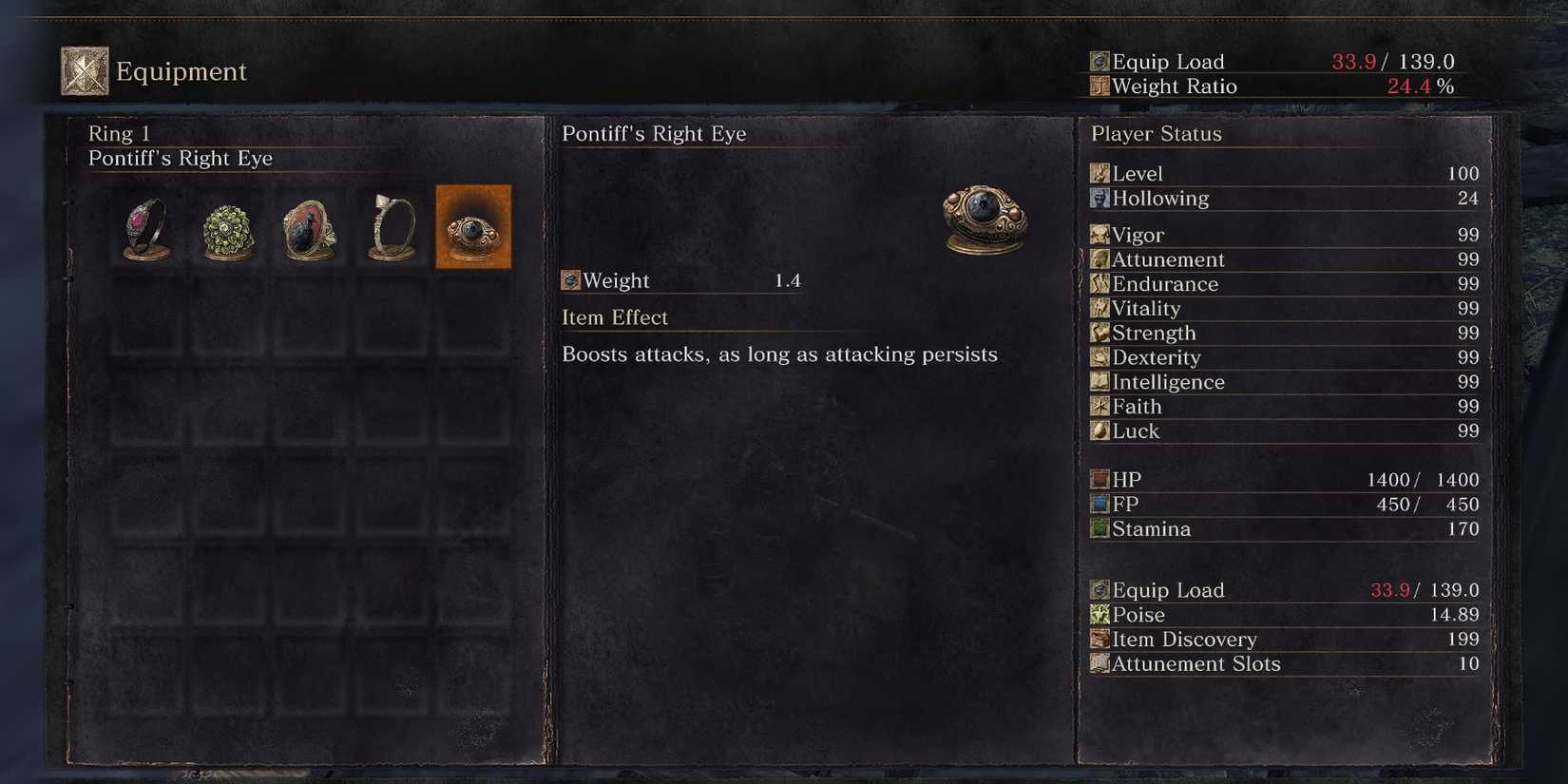 Dark Souls 3 - Pontiff's Right Eye