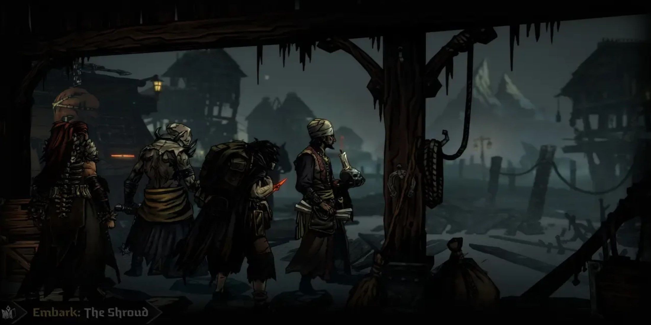 Darkest Dungeon 2 Occultist leading party