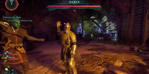 Darle Boss Fight in the Mine Quest Avowed