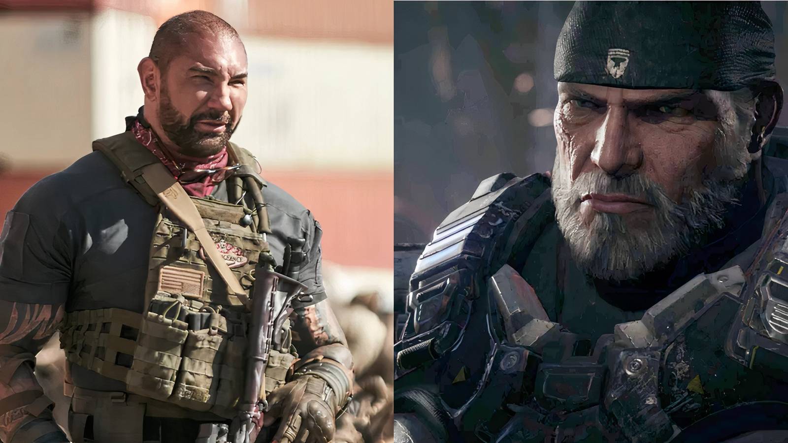 Dave Bautista being in Gears of War
