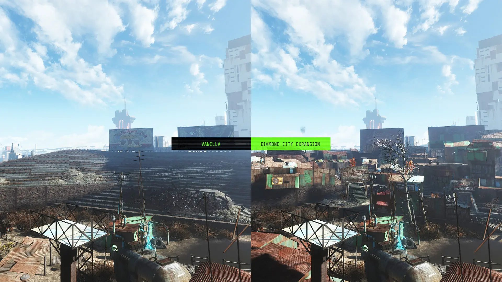 Diamond City Expansion Mod for Fallout 4