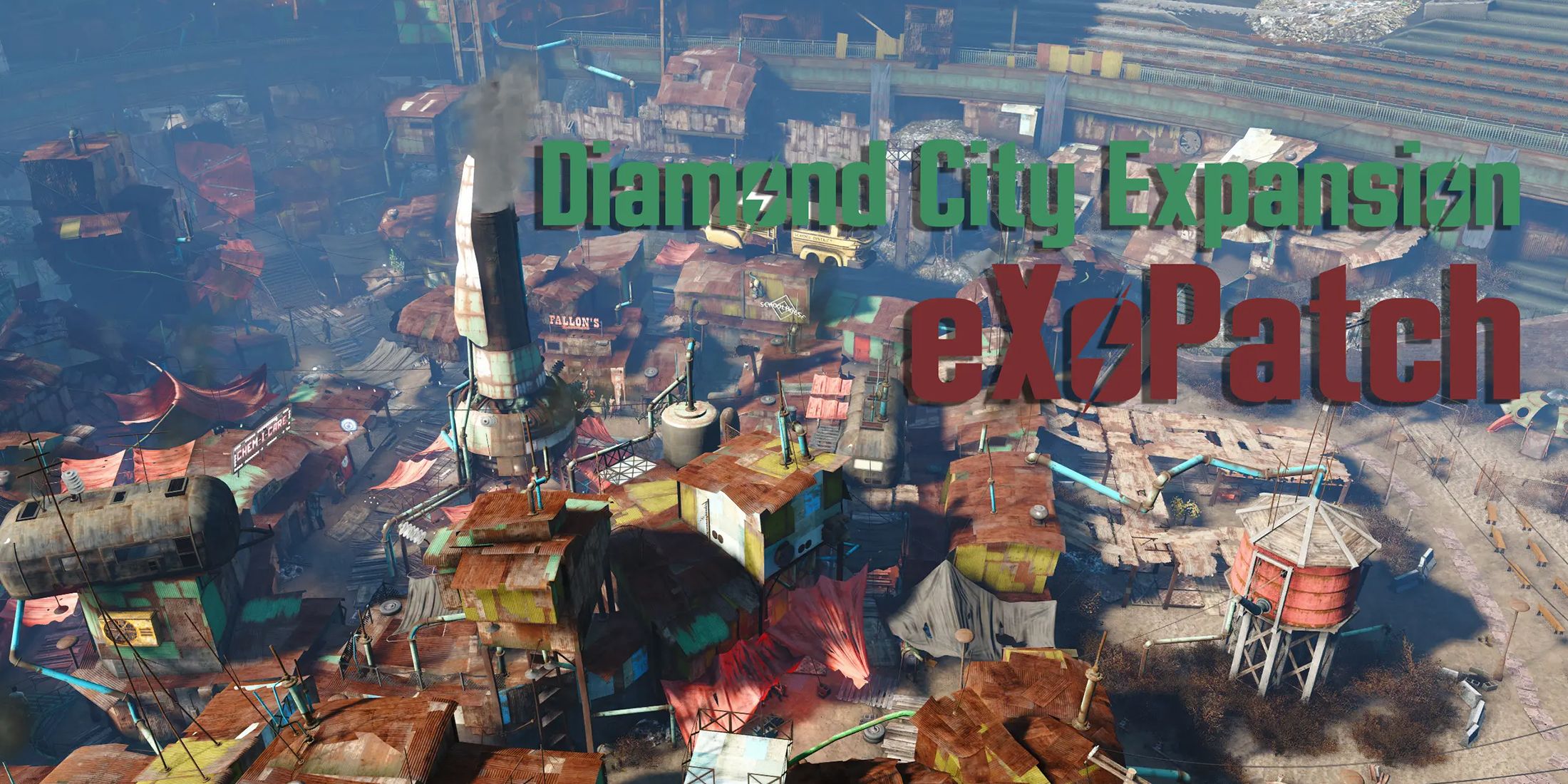 Diamond City Expansion eXoPatch Mod for Fallout 4