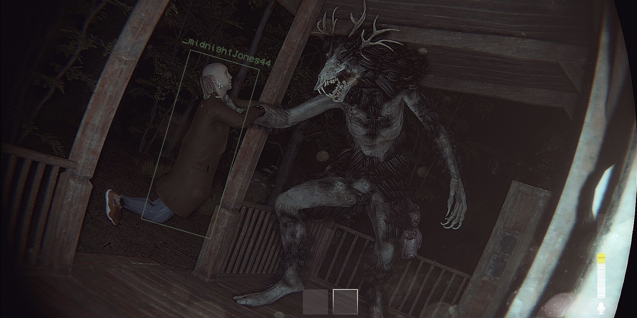 deadly quiet monster catching player