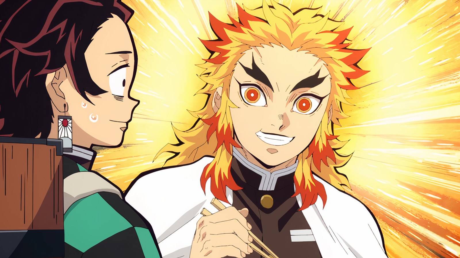 Demon Slayer Rengoku tanjiro mugen train