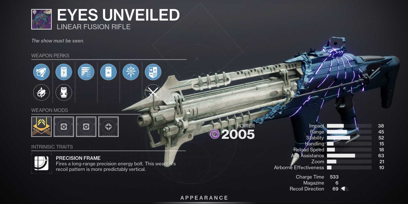 Destiny 2 Eyes Unveiled