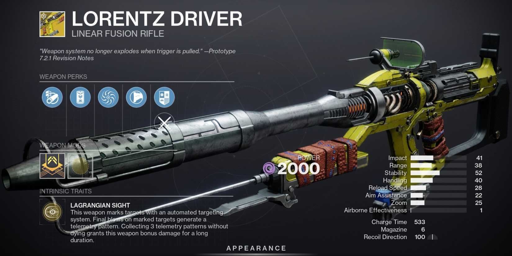 Destiny 2 Lorentz Driver