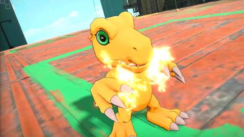 Digimon Story Time Stranger Agumon