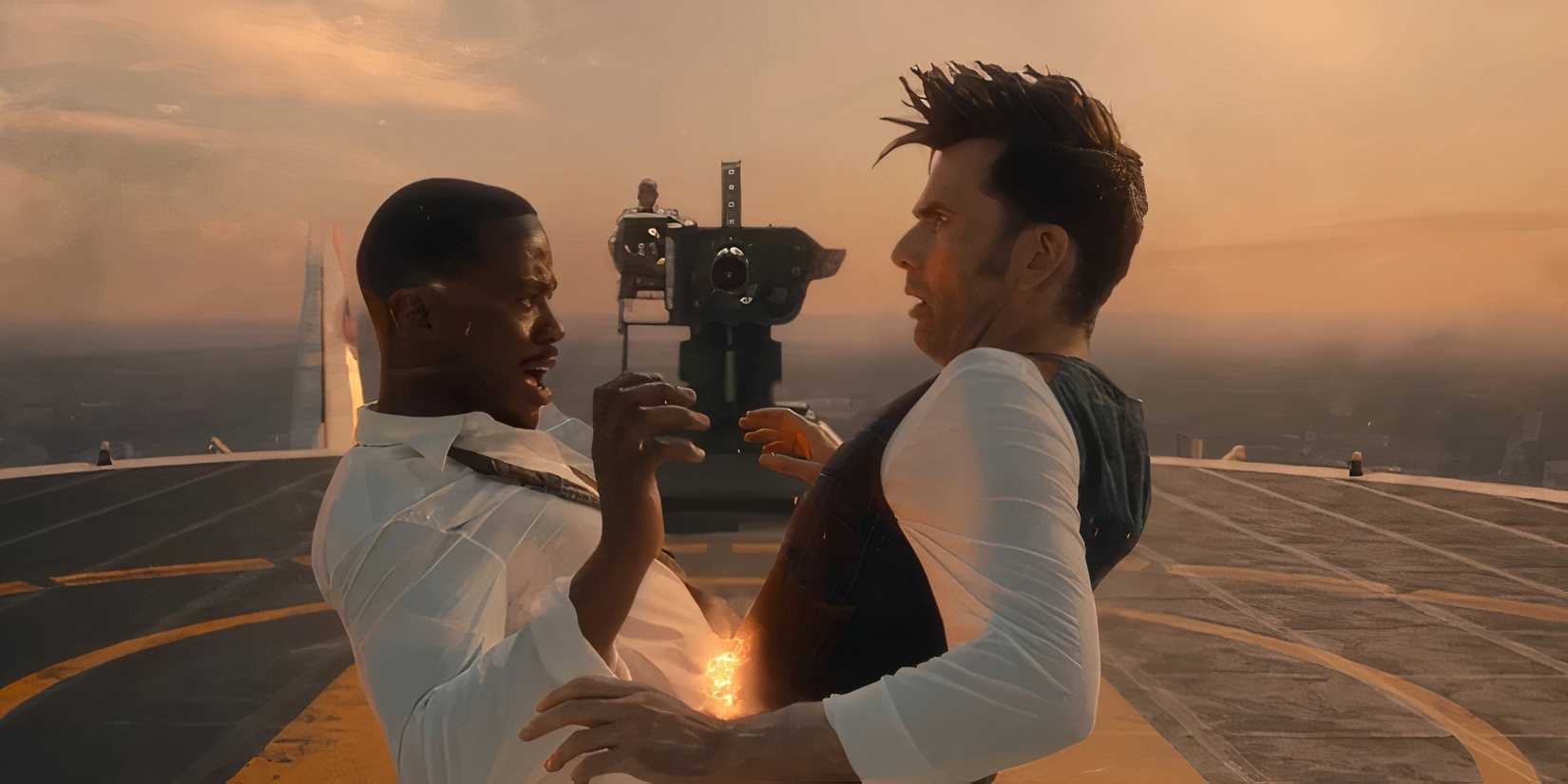 Doctor Who Gatwa and Tennant in the bi-generation