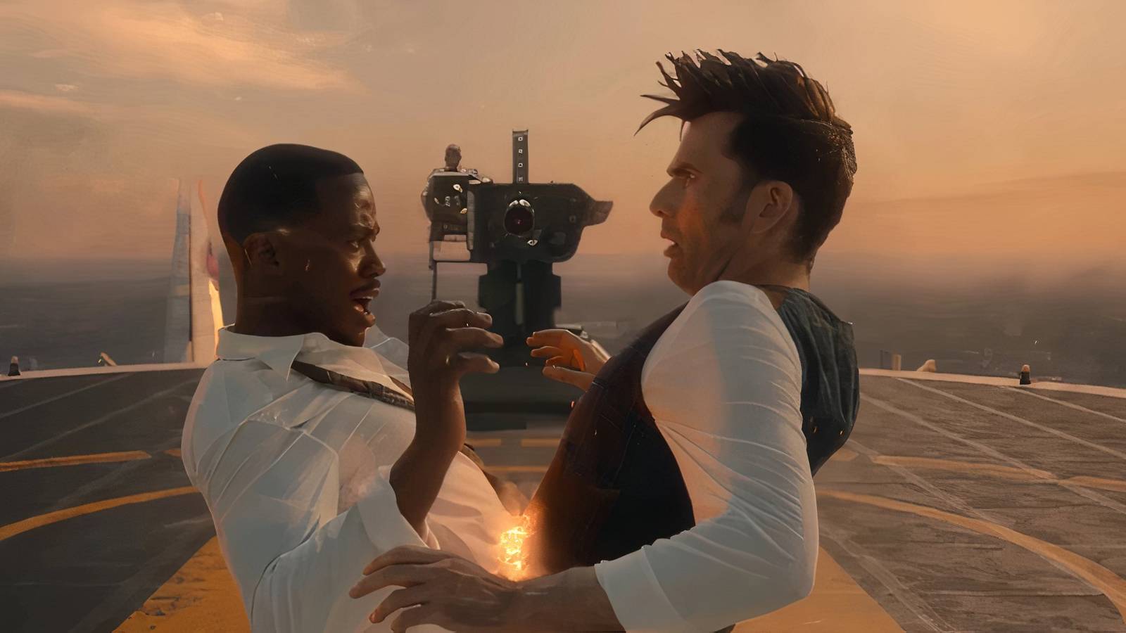 Doctor Who Gatwa and Tennant in the bi-generation