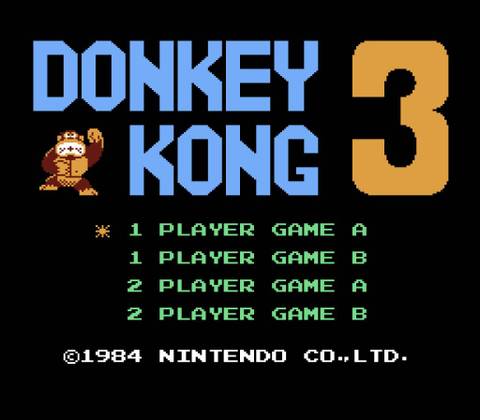 Donkey Kong 3 NES Image 1
