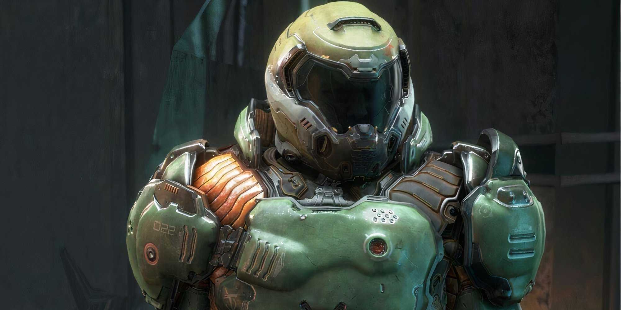 Doom Guy in DOOM (2016)