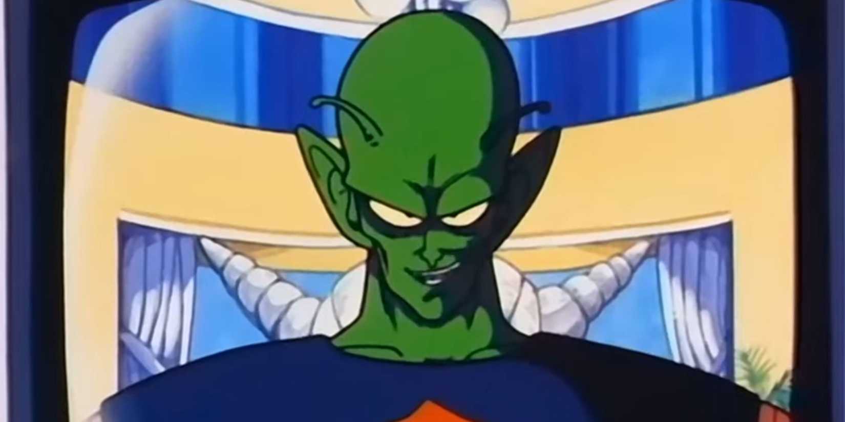 King Piccolo announces himself as the ruler of the Earth on Live Television in Dragon Ball
