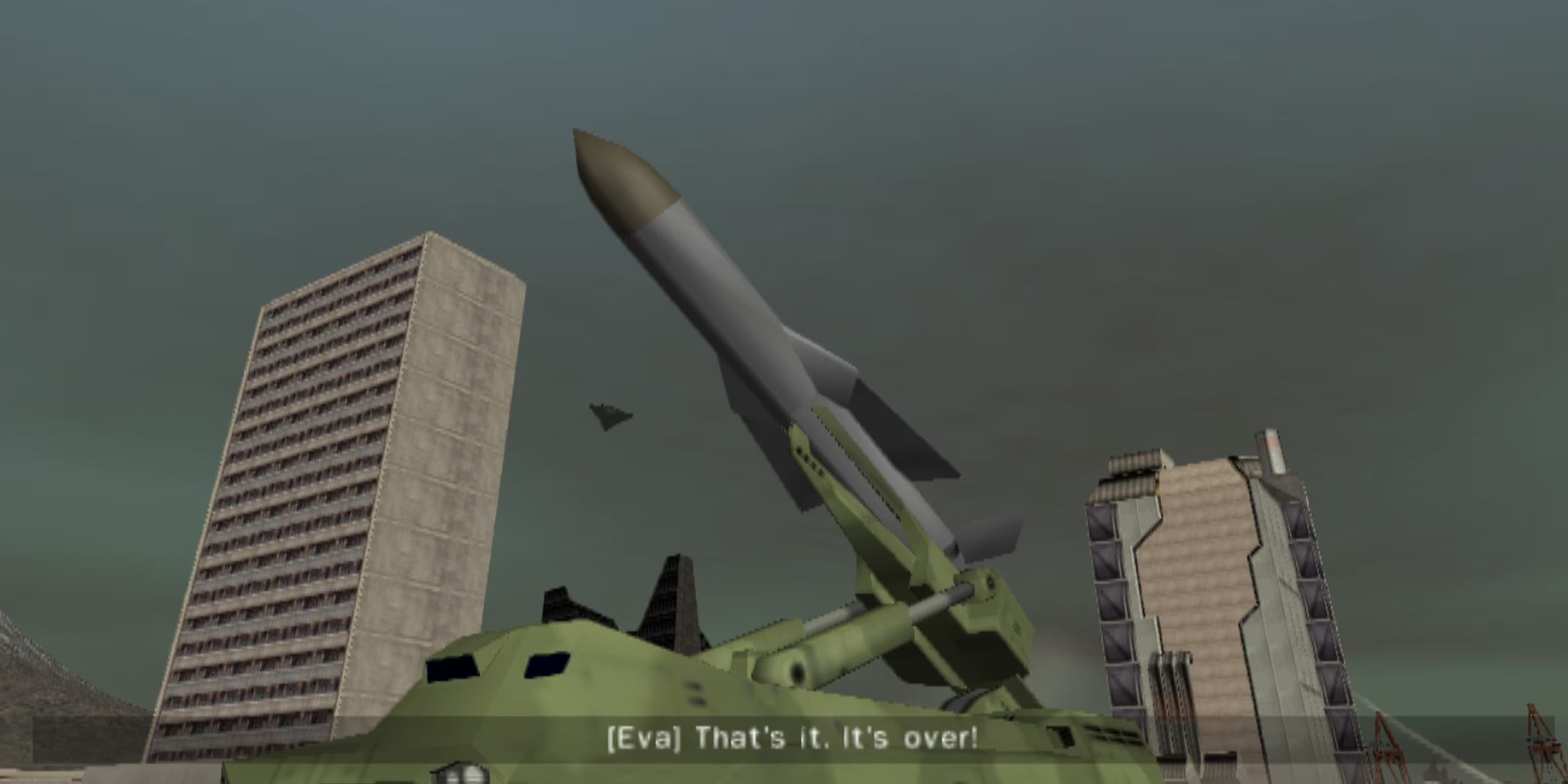 Dropship United Peace Force cutscene